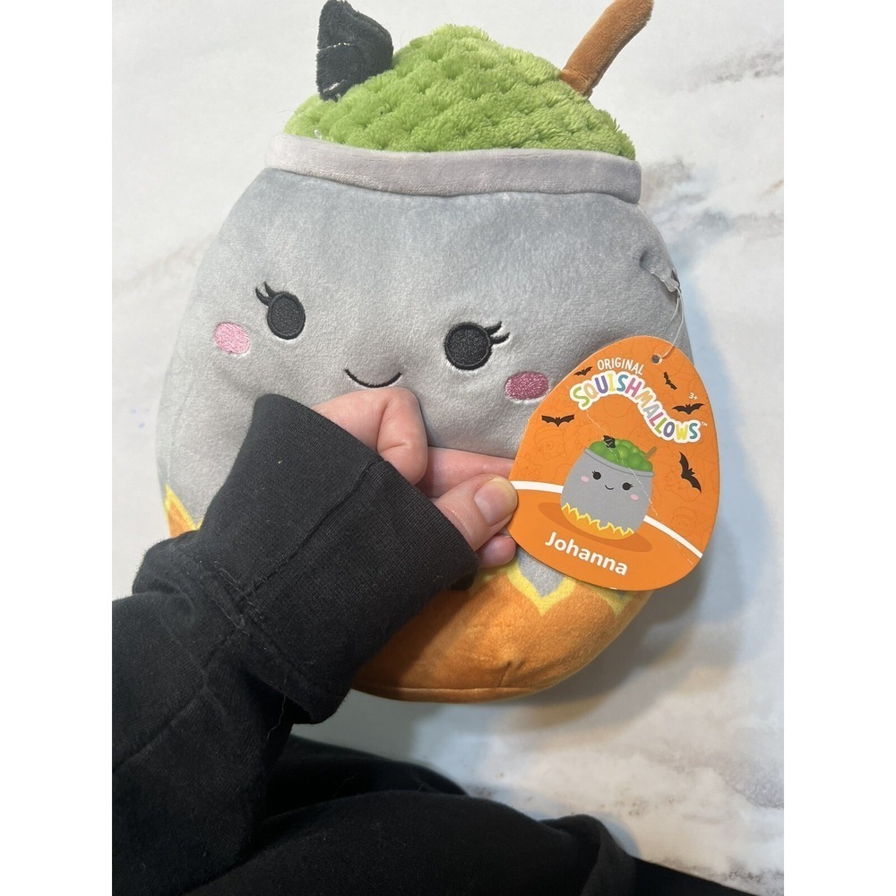Squishmallows Johanna Cauldron Plush Stuffed Animal Toy Halloween Witch‎ Decor - Picture 2 of 4